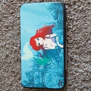 Disney the little mermaid hard case wallet